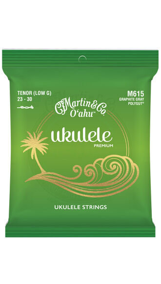 Martin O'ahu&trade; Ukulele Premium Polygut&reg; Strings &ndash; Tenor (Low G)
